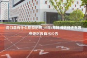 洞口县有什么职位招聘_23年6月特岗教师还有哪些地区没有出公告