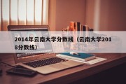 2014年云南大学分数线（云南大学2018分数线）