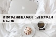 临沂市事业编报名人数统计（山东临沂事业编报名人数）