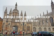 北京协和大学研究生院和北大（北京协和大学研究生院和北大哪个好）