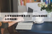 小学考城阳初中要多少分（小学升初中要多少分才能进啊?）