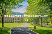 关于运动会的作文（关于运动会的作文600字左右）